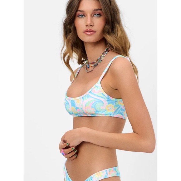 Frankie’s Bikinis Terry Bralette Bikini Top | Skimpy Terry Tia Bikini Bottom - Picture 7 of 16